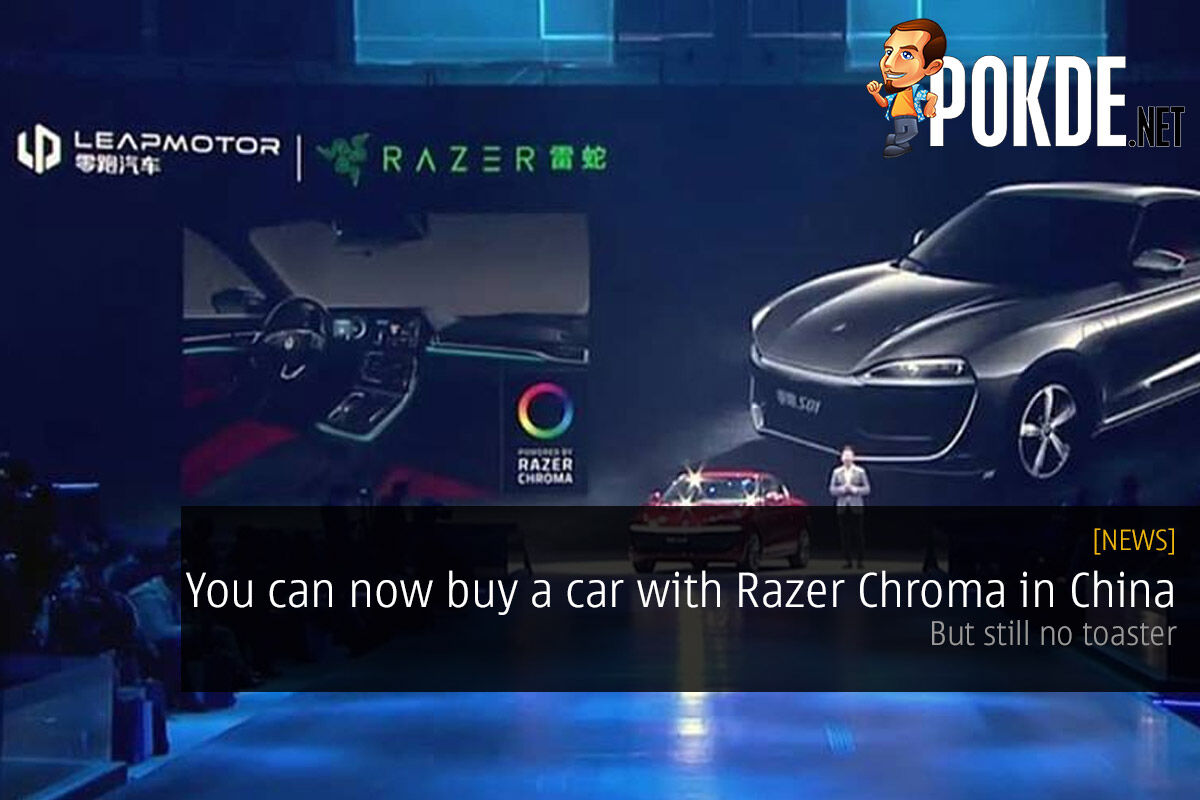 You can now buy a car with Razer Chroma in China — but still no toaster 36
