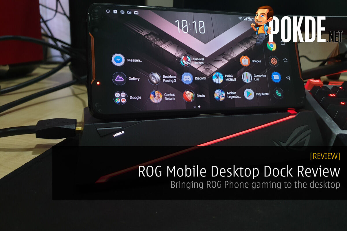 ROG Mobile Desktop Dock Review - Bringing ROG Phone gaming to the desktop 24