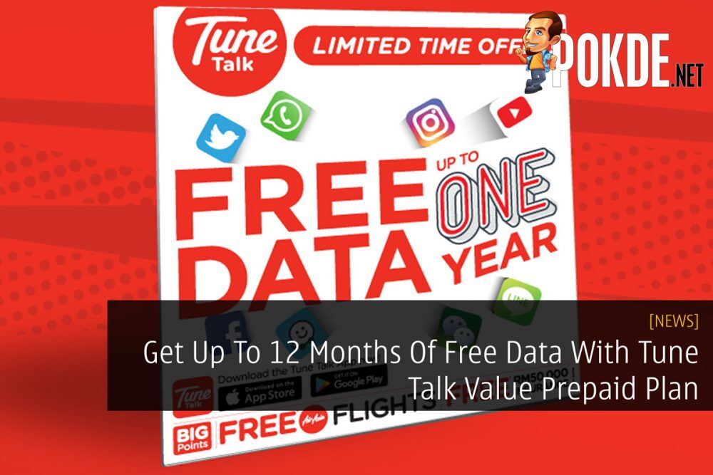 Get Up To 12 Months Of Free Data With Tune Talk Value Prepaid Plan 29