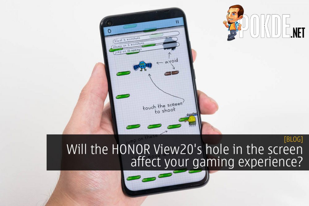 Will the HONOR View20's hole in the screen affect your gaming experience? 21