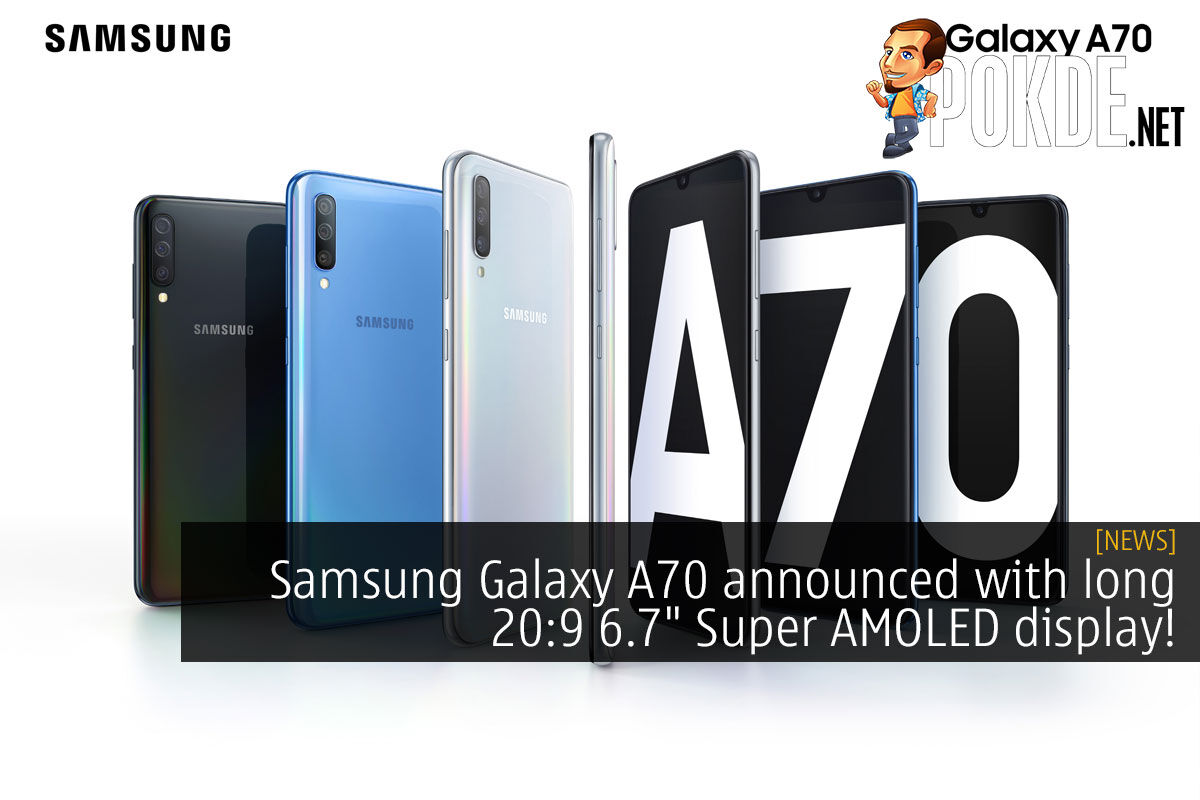 Galaxy A70 128GB black, 6.7 display