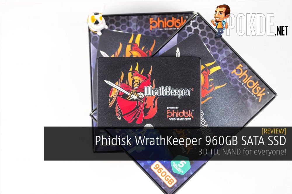 Phidisk WrathKeeper 960GB SATA SSD review — 3D TLC NAND for everyone! 30