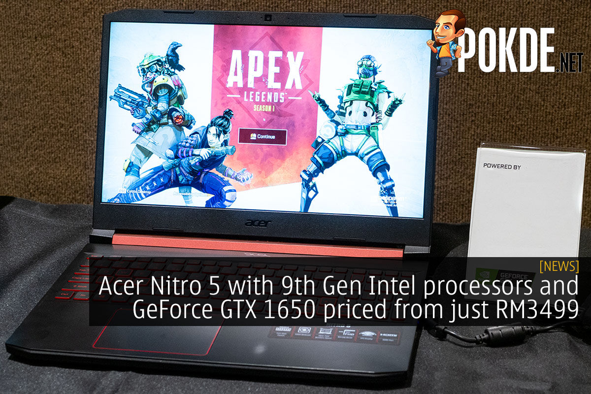 Acer Nitro 5 With 9th Gen Intel Processors And GeForce GTX 1650