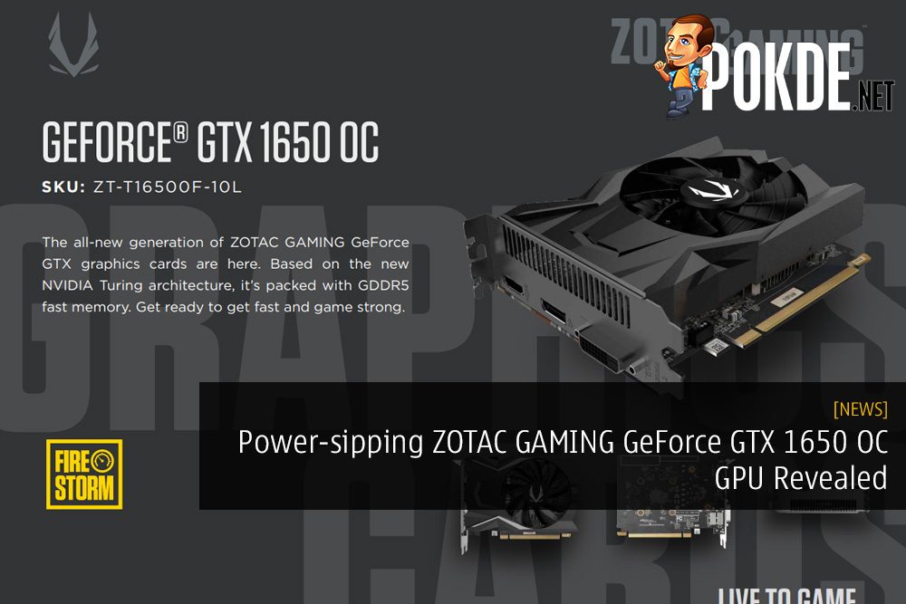 Zotac gaming geforce gtx 1650 oc 4gb gddr6 hot sale