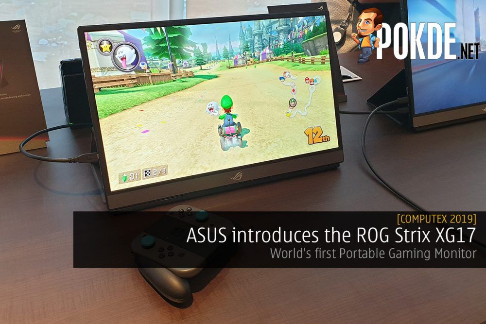 [Computex 2019] ASUS introduces the ROG Strix XG17 - World's first Portable Gaming Monitor 26