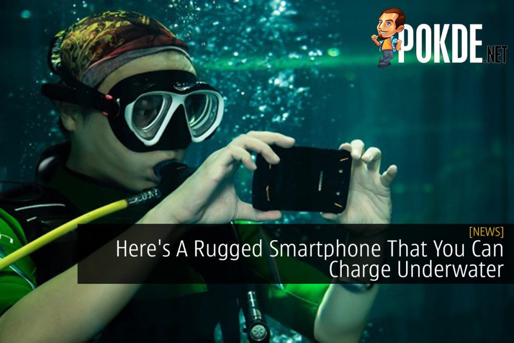 Here's A Rugged Smartphone That You Can Charge Underwater 30