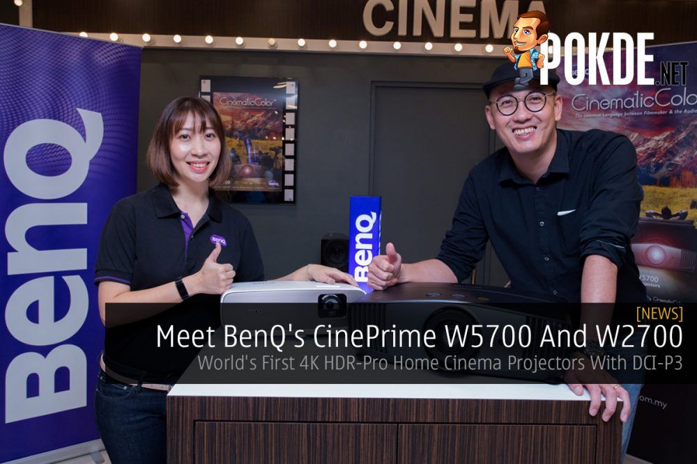 Meet BenQ's CinePrime W5700 And W2700 — World's First 4K HDR-Pro Home Cinema Projectors With DCI-P3 26