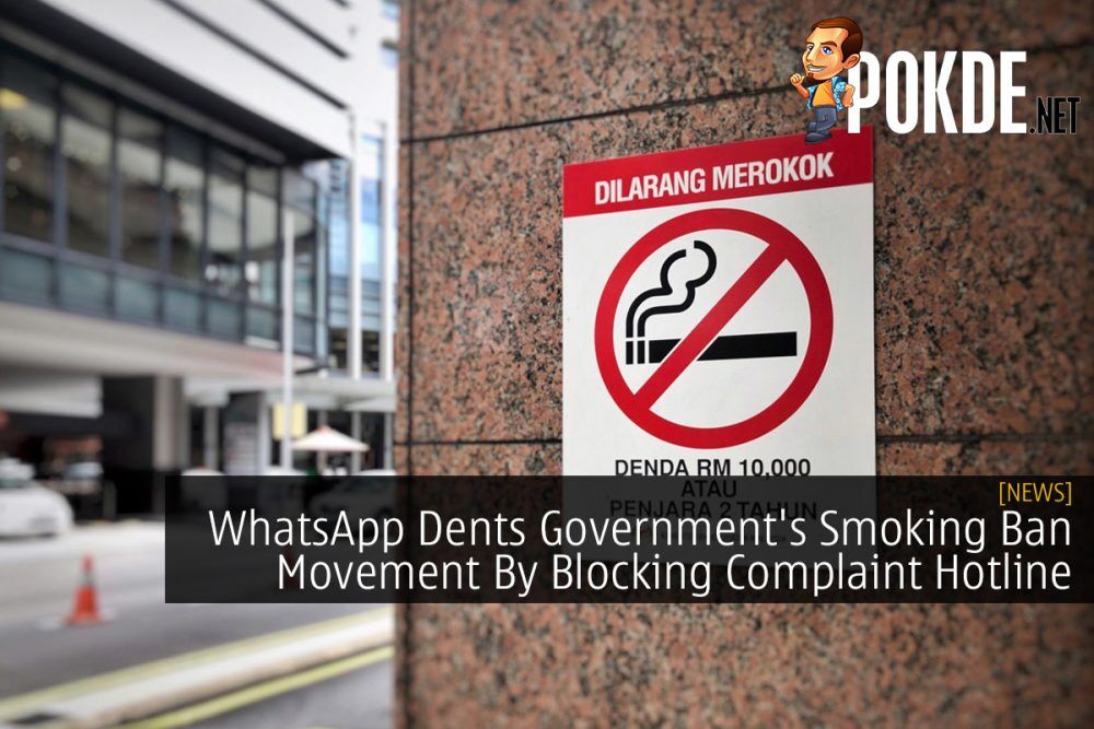 WhatsApp Dents Government's Smoking Ban Movement By Blocking Complaint Hotline 33