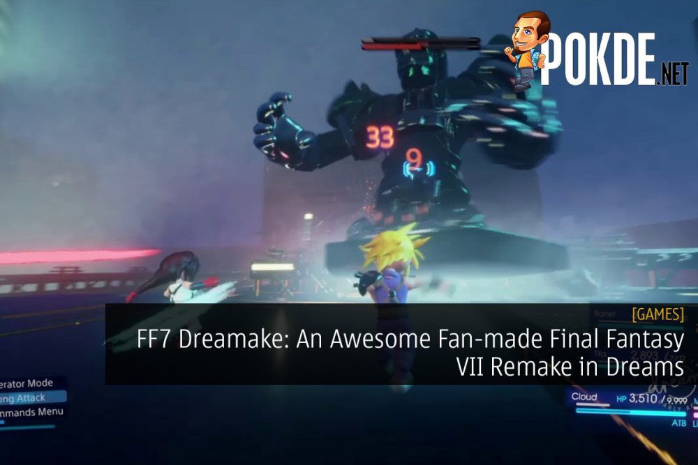 FF7 Dreamake: An Awesome Fan-made Final Fantasy VII Remake in Dreams