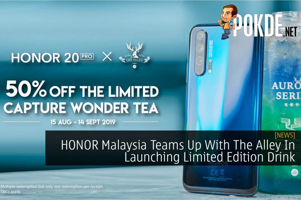 HONOR Malaysia Teams Up With The Alley In Launching Limited Edition Drink 24