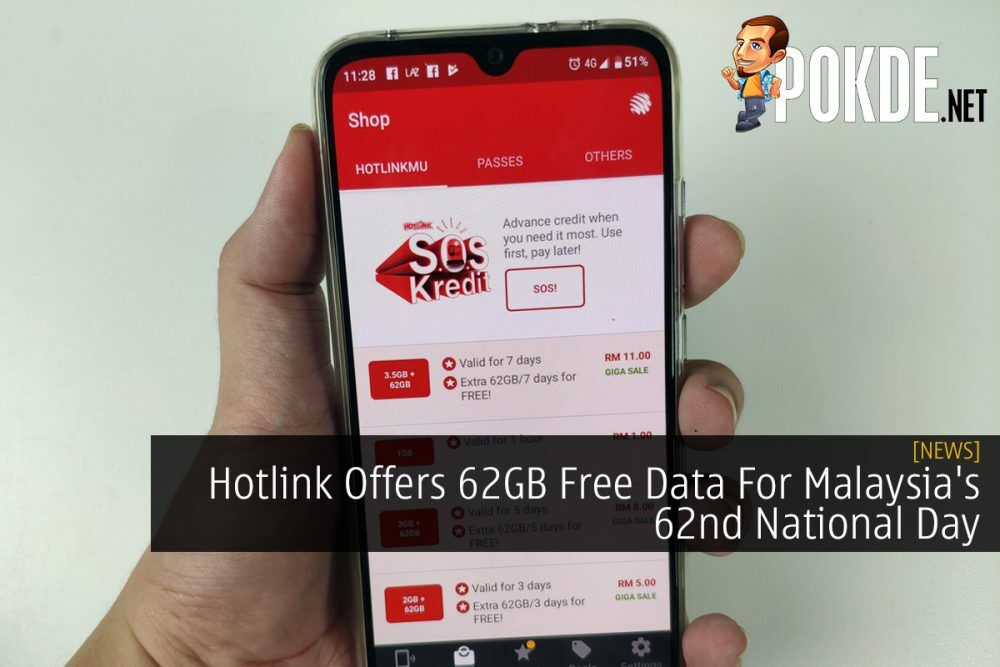 Hotlink Offers 62GB Free Data For Malaysia's 62nd National Day 25