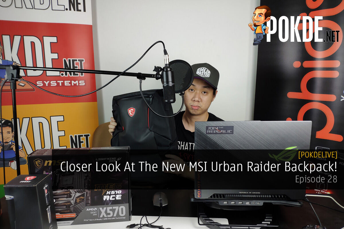 Msi urban raider top backpack