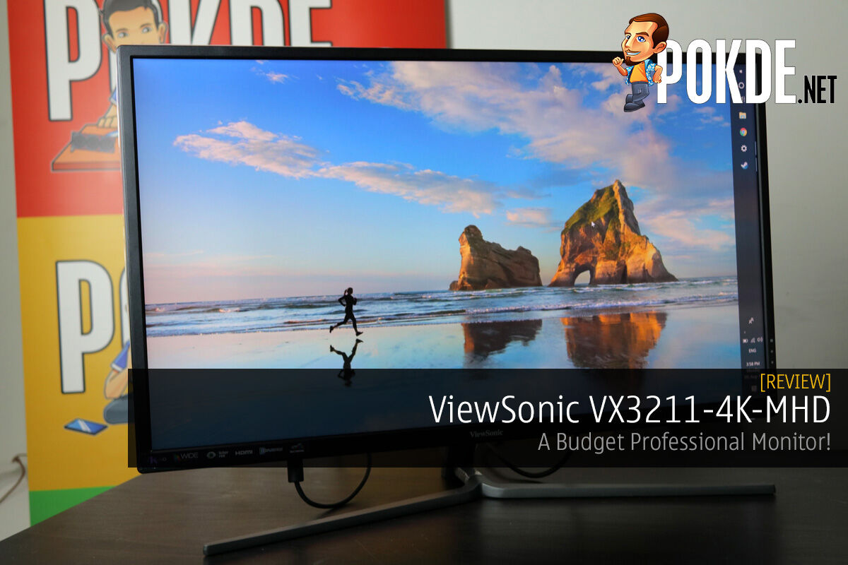  ViewSonic VX3211-4K-MHD 32 Inch 4K UHD Monitor with 99% sRGB  Color Coverage HDR10 FreeSync HDMI and DisplayPort, Black : Electronics