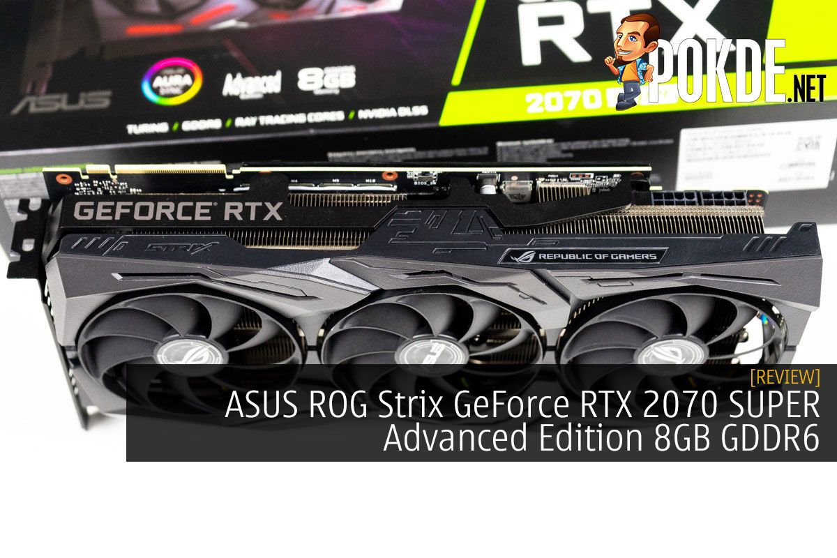 Vie symaskine ballet ASUS ROG Strix GeForce RTX 2070 SUPER Advanced Edition 8GB GDDR6 Review –  Pokde.Net