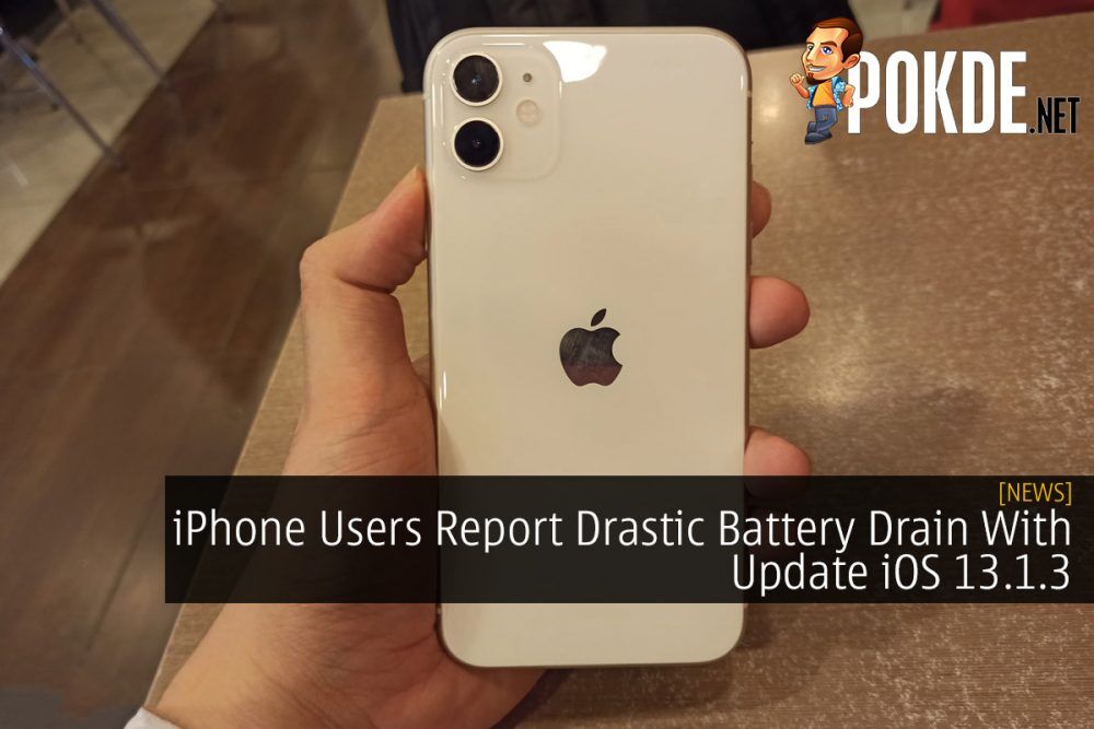iPhone Users Report Drastic Battery Drain With Update iOS 13.1.3 33