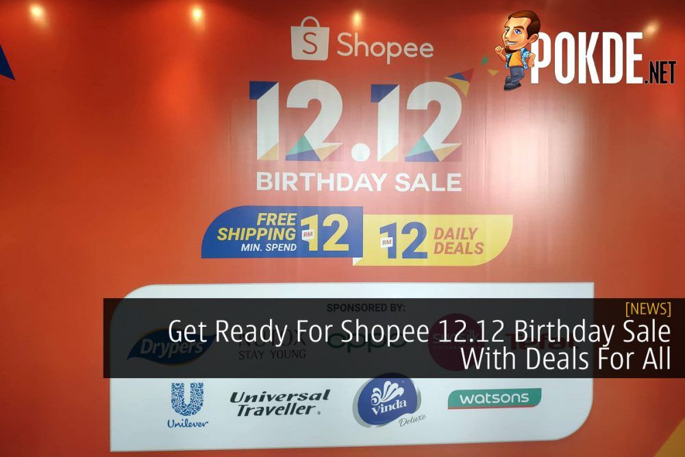Get Ready For Shopee 12.12 Birthday Sale With Deals For All 26