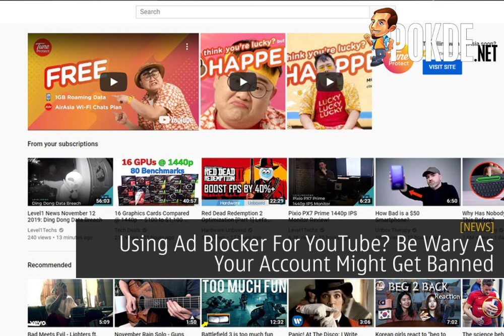 Using Ad Blocker For YouTube? Be Wary As Your Account Might Get Banned 27