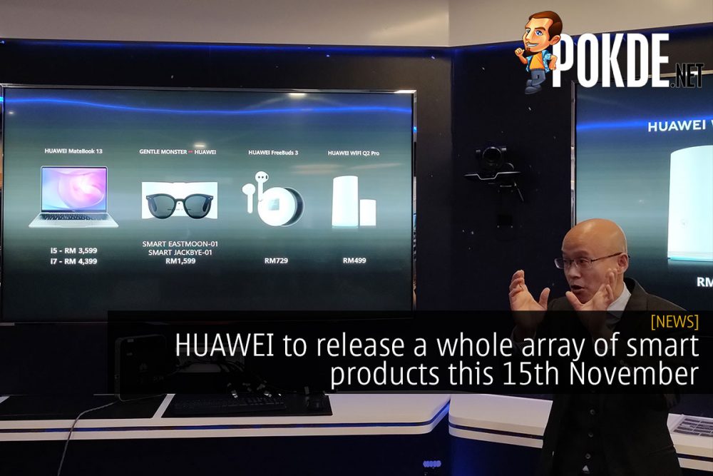 HUAWEI to release a whole array of smart products this 15th November 26