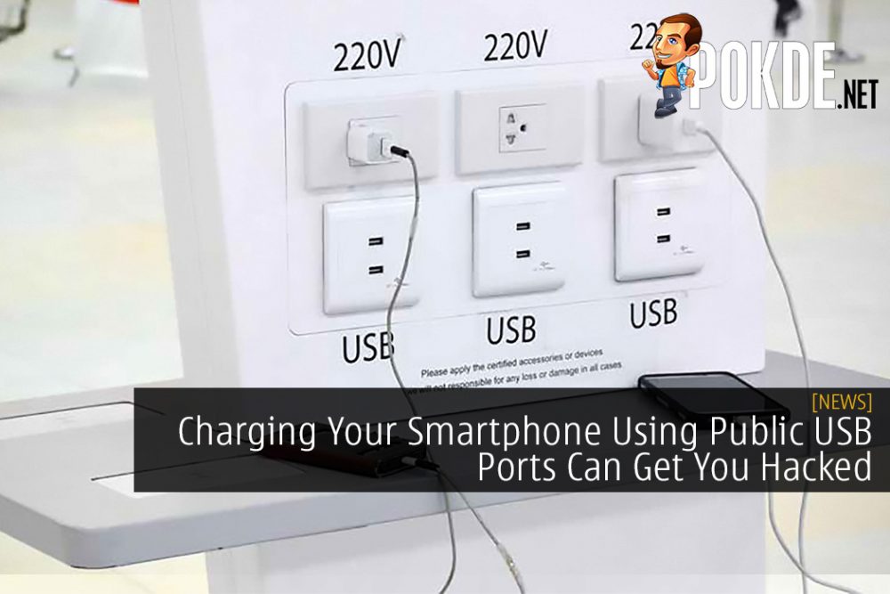 Charging Your Smartphone Using Public USB Ports Can Get You Hacked