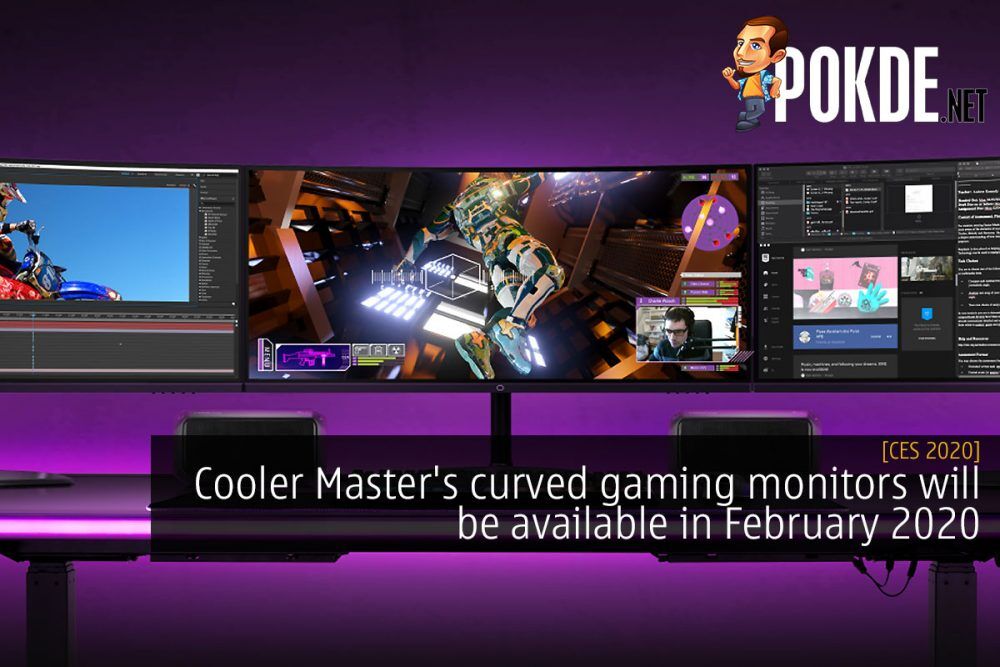 CES 2020: Cooler Master's curved gaming monitors will be available in February 2020 26