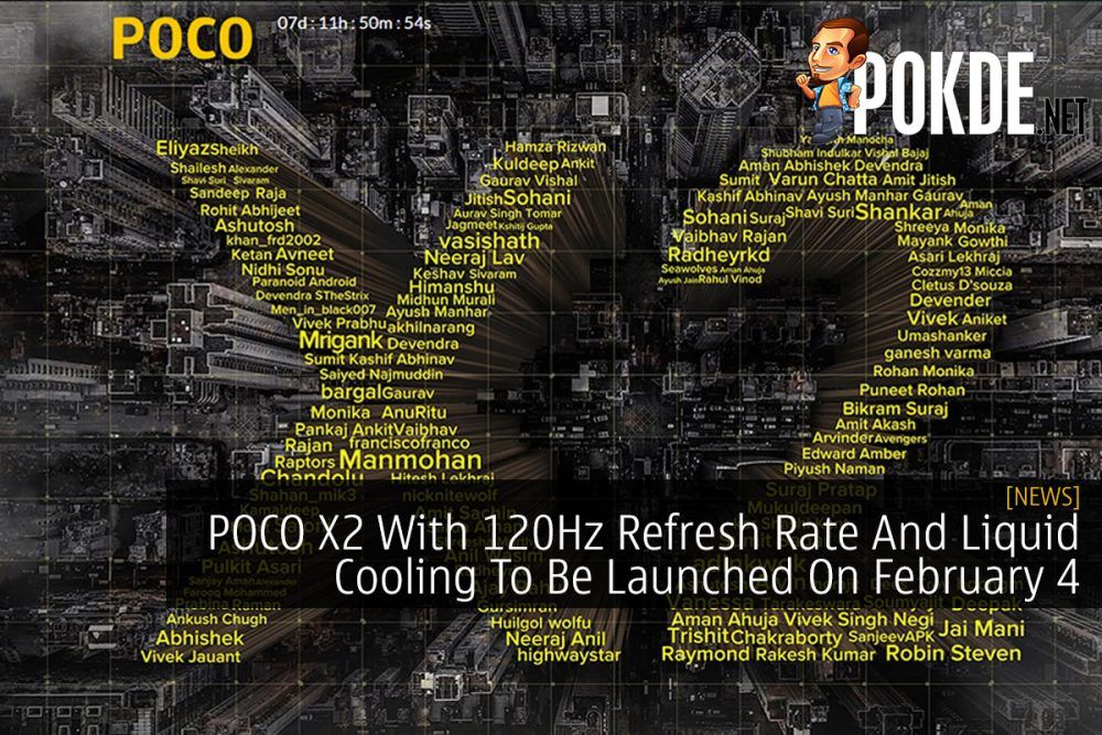 POCO X2 With 120Hz Refresh Rate And Liquid Cooling To Be Launched On February 4 26