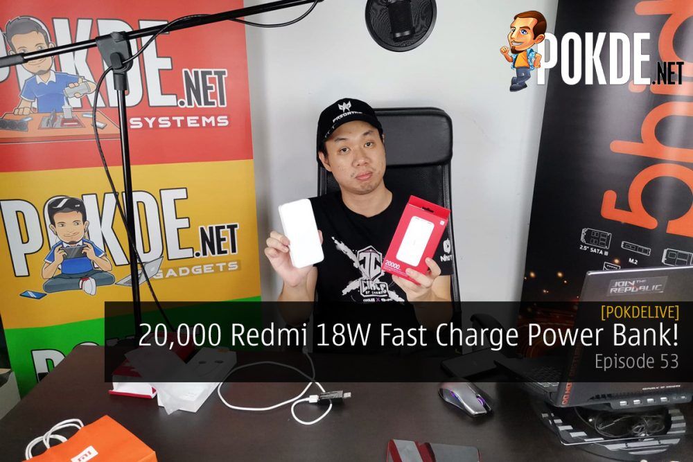PokdeLIVE 53 — 20,000 Redmi 18W Fast Charge Power Bank! 30