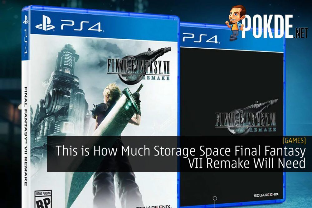 Final Fantasy VII Remake Needs 100 GB of Precious PS4 Storage
