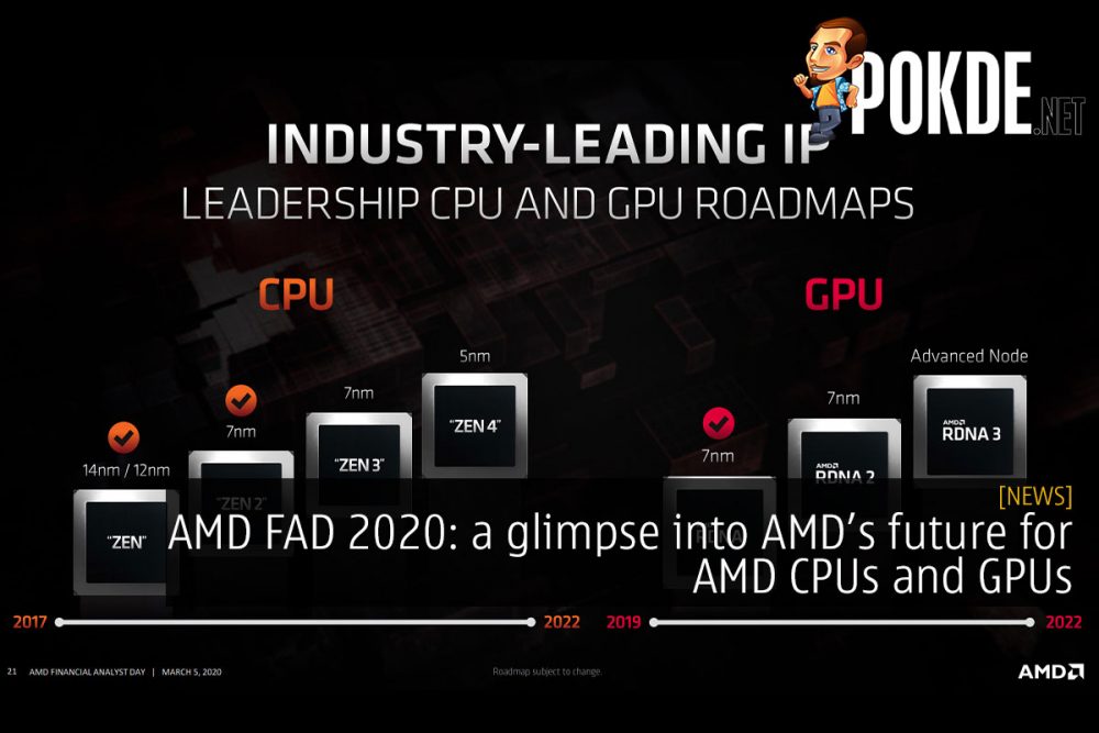 AMD FAD 2020: Into AMD's Future For AMD CPUs And GPUs – Pokde.Net
