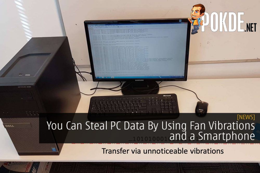 You Can Steal PC Data By Using Fan Vibrations and a Smartphone