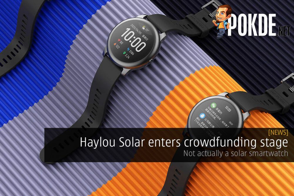 Haylou Solar enters crowdfunding stage — not actually a solar smartwatch 25