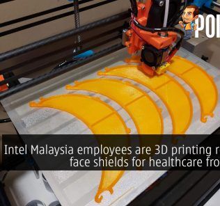 Intel Malaysia employees are 3D printing reusable face shields for healthcare frontliners 31