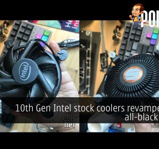 10th Gen Intel stock cooler cover