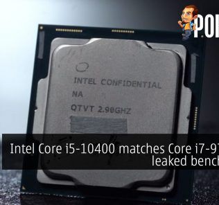 intel core i5-10400 matches i7 9700f leaked benchmark cover