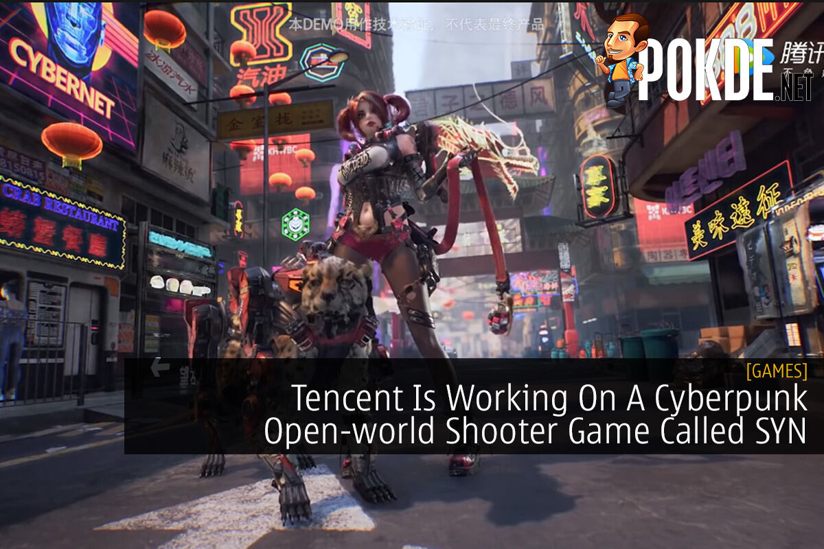 Tencent Is Working On A Cyberpunk Open-world Shooter Game Called SYN