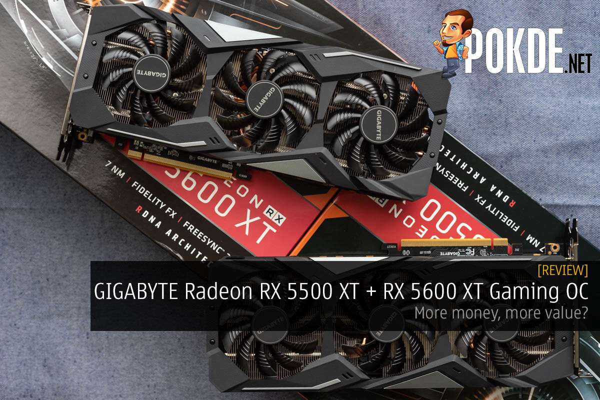 GIGABYTE Radeon RX 5500 XT + RX 5600 XT Gaming OC Review — More