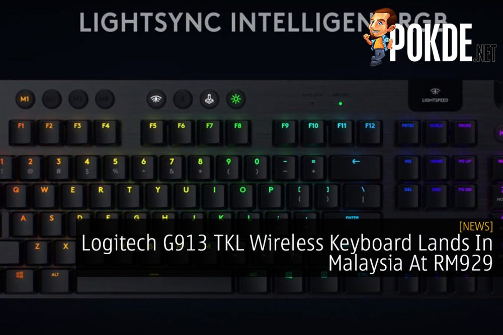 Logitech G TKL Wireless Keyboard Lands In Malaysia At RM