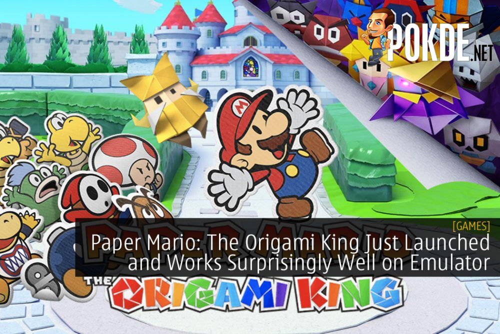 Paper Mario: The Origami King Just Launched and Works Surprisingly Well on Emulator
