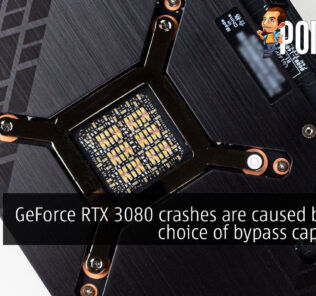 GeForce RTX 3080 crashes are caused by poor choice of bypass capacitors 25
