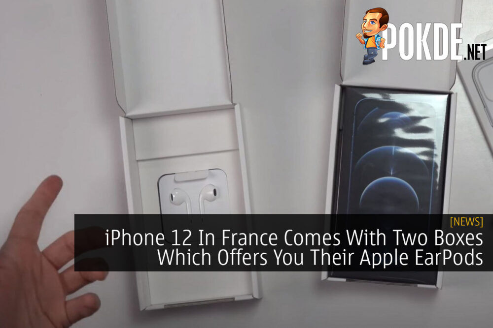 iPhone 12 In France Comes With Two Boxes Which Offers You Their Apple EarPods 25