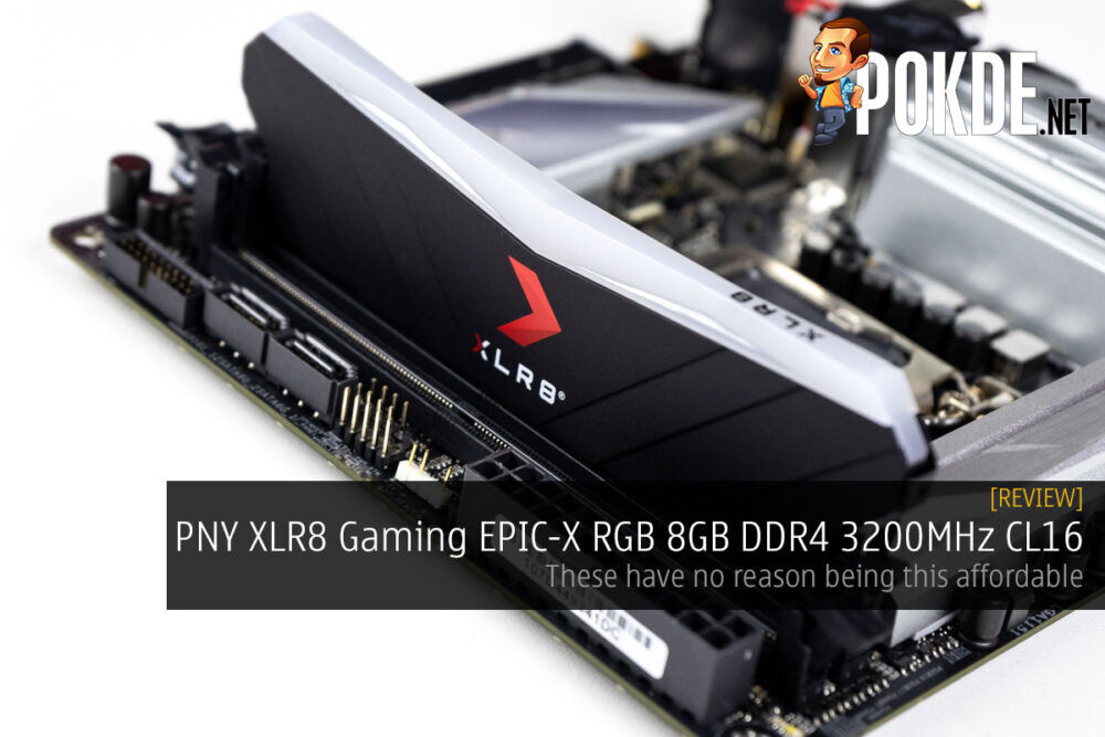 RAM PNY XLR8 Gaming EPIC-X RGB DDR4 3600MHz 16 Go (2×8 Go) Blanc
