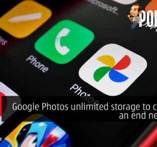 google photos unlimited storage end cover