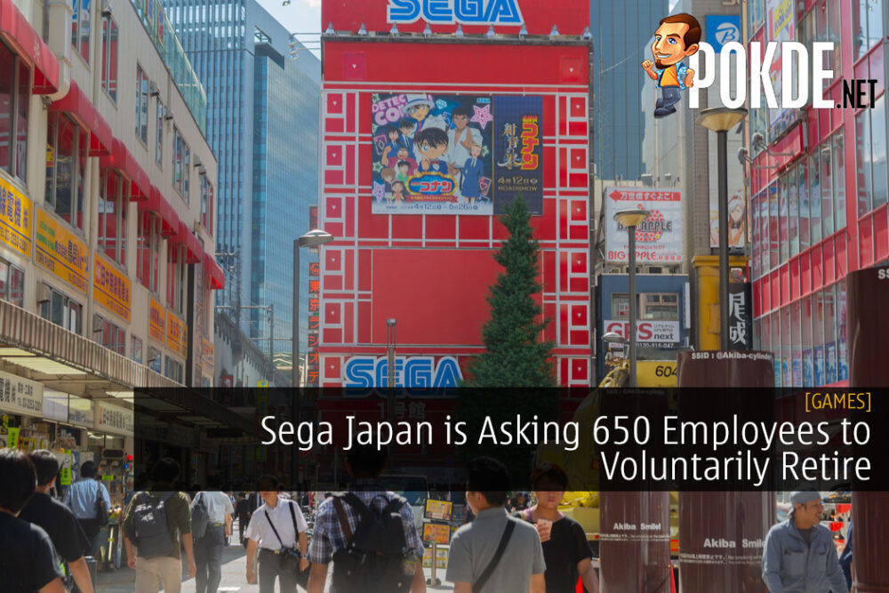 Sega Japan is Asking 650 Employees to Voluntarily Retire