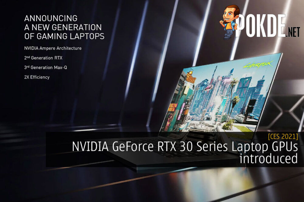 NVIDIA GeForce RTX 30 series laptop cover
