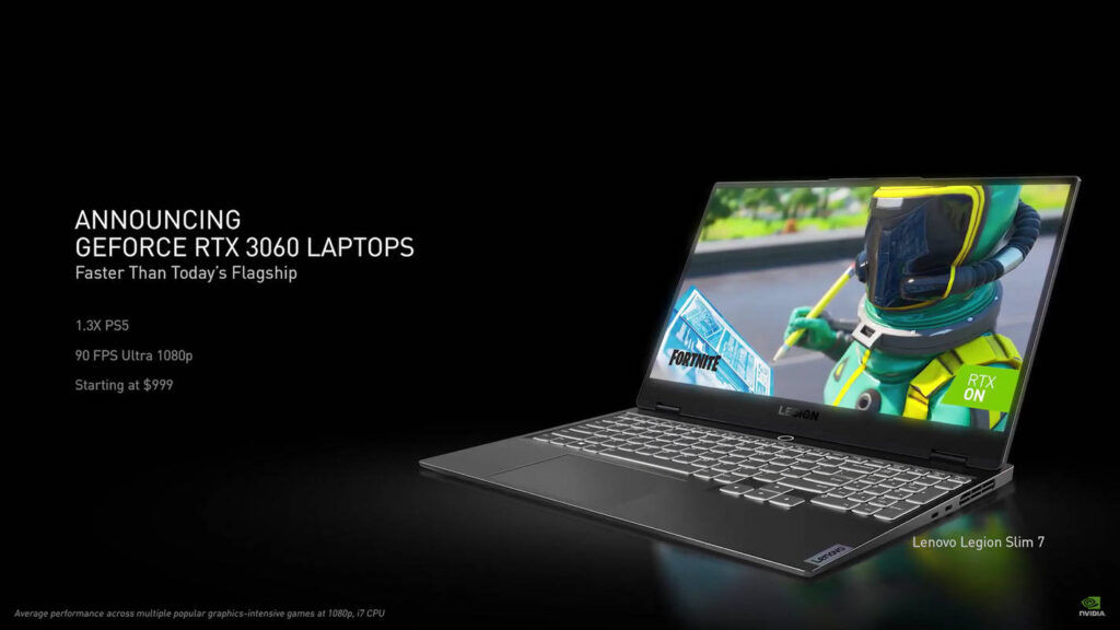 NVIDIA GeForce RTX 3060 laptops price