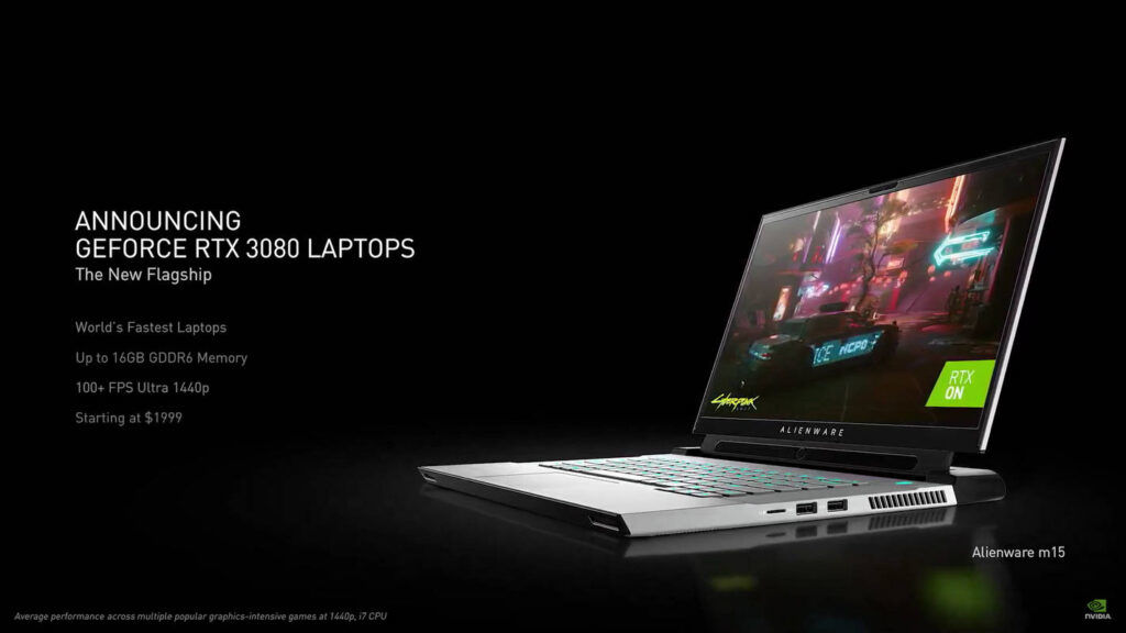 NVIDIA GeForce RTX 3080 laptops price