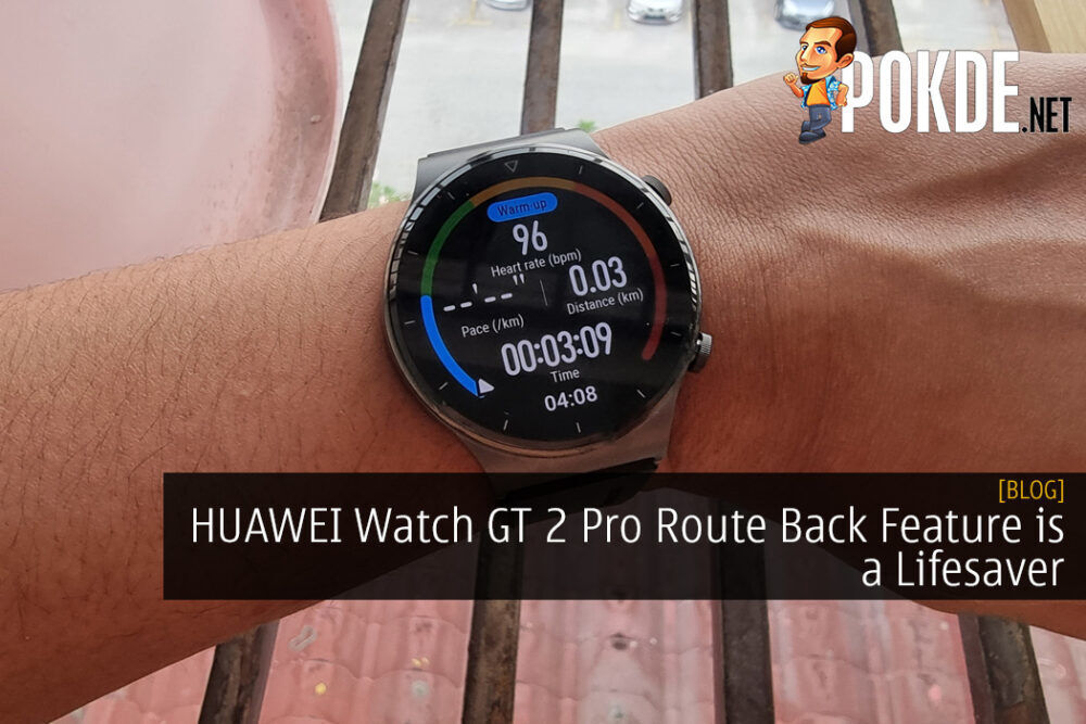 HUAWEI Watch GT 2 Pro Route Back Feature is a Lifesaver