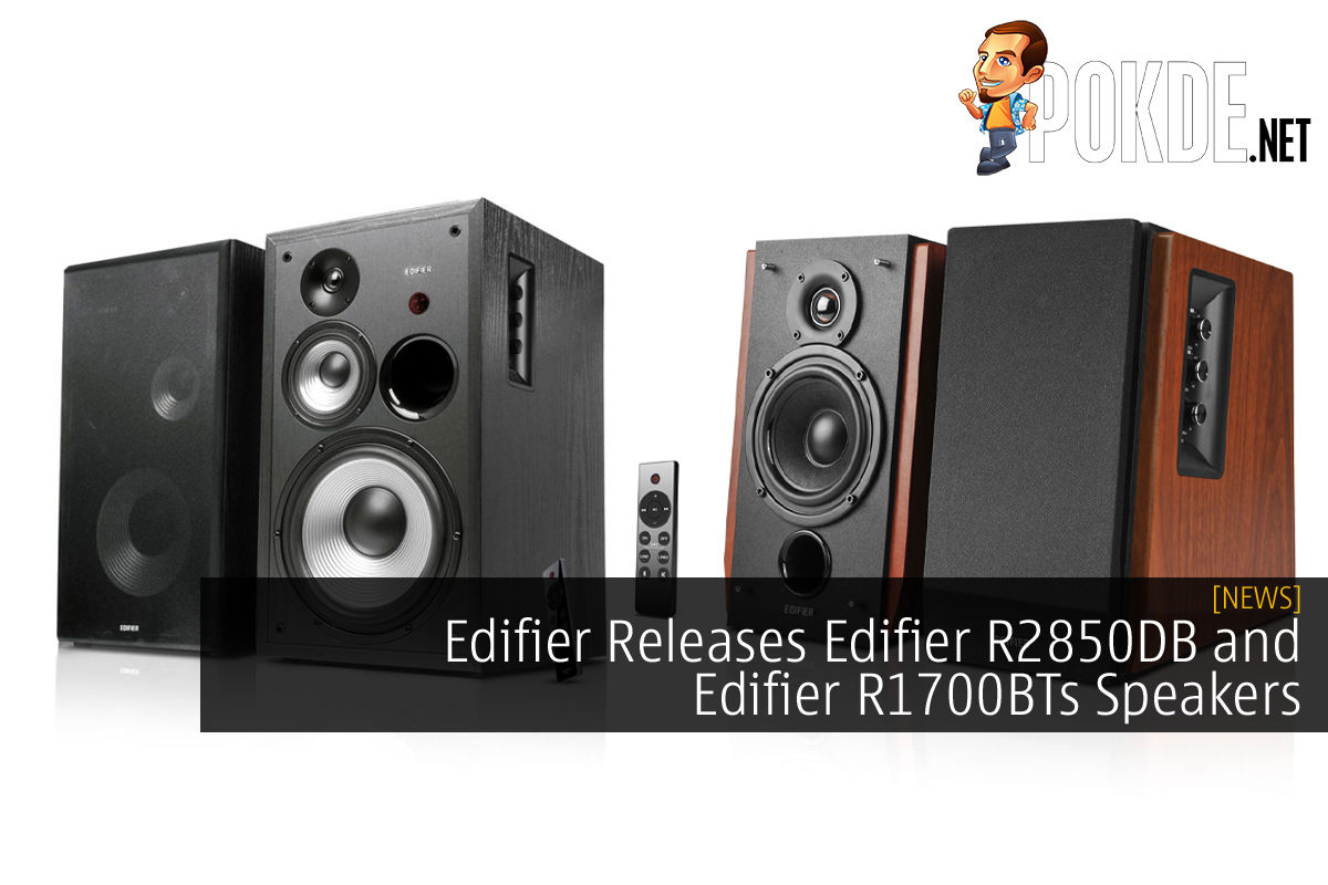 Edifier Releases Edifier R2850DB And Edifier R1700BTs Speakers