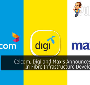 Celcom, Digi, Maxis Collaboration Fibre cover