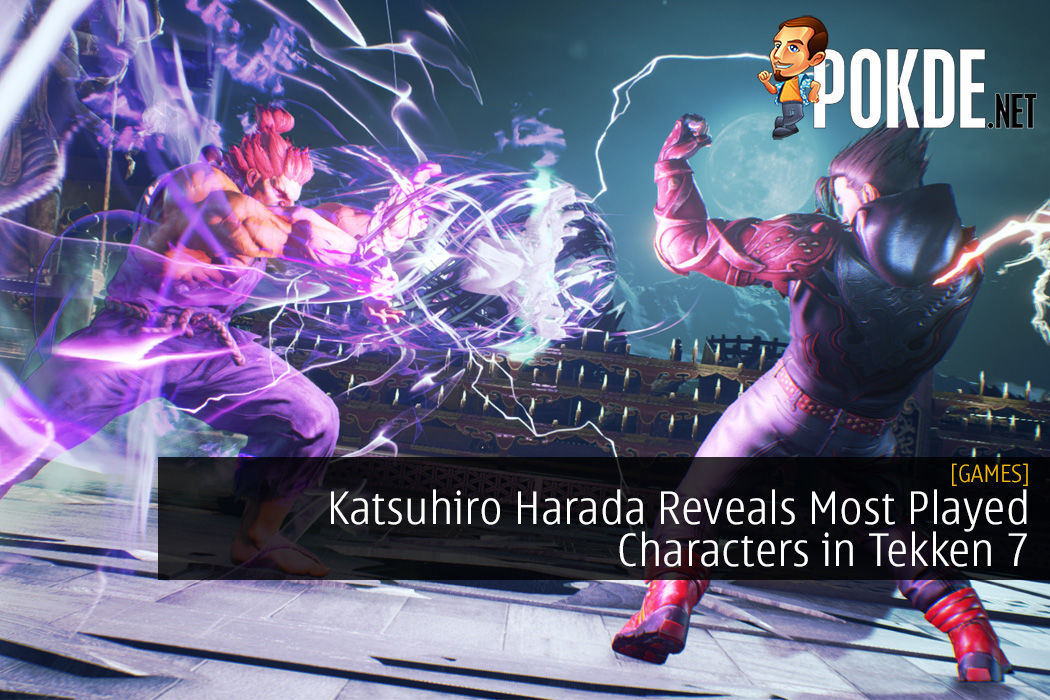Katsuhiro Harada states that there are no plans for new characters in  Tekken 7 right now following Steam Database update