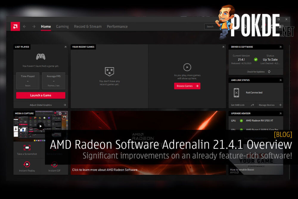 AMD Radeon™ Software, Performance Tuning